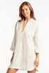 Sea Level Crystal Coast Tunic Cover Up