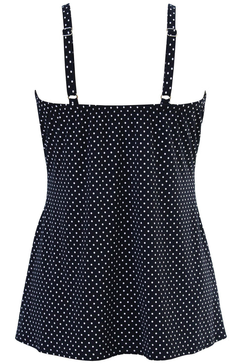 MiracleSuit Pin Point Love Knot Tankini Top