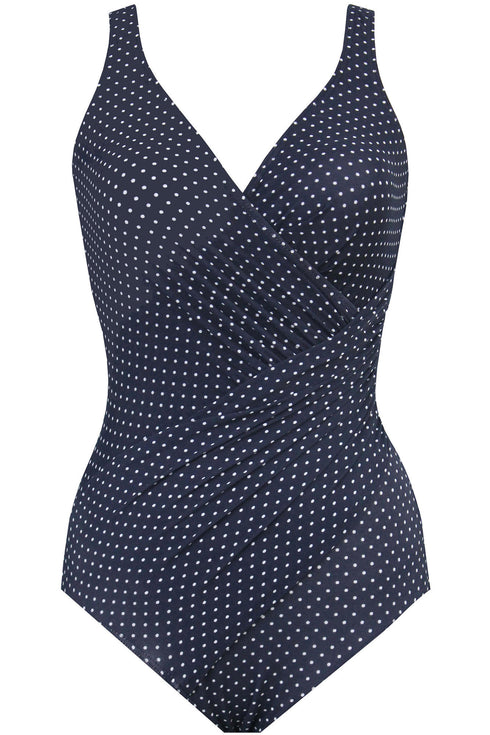 MiracleSuit Pin Point Oceanus One Piece