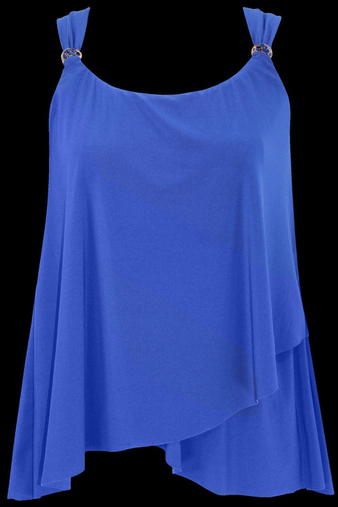 MiracleSuit Razzle Dazzle Plus Size Underwire Tankini Top