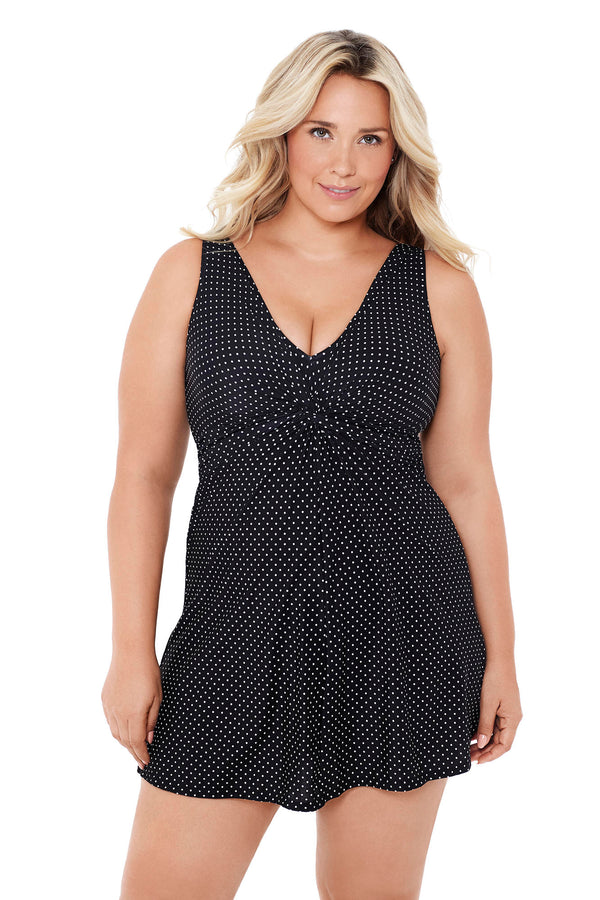 MiracleSuit Pin Point Marais Swimsuit