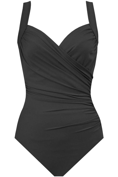 MiracleSuit Women’s Solids Plus Size Sanibel One Piece