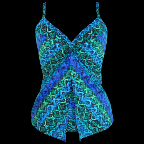 MiracleSuit Ocean Ombre Tankini Tops