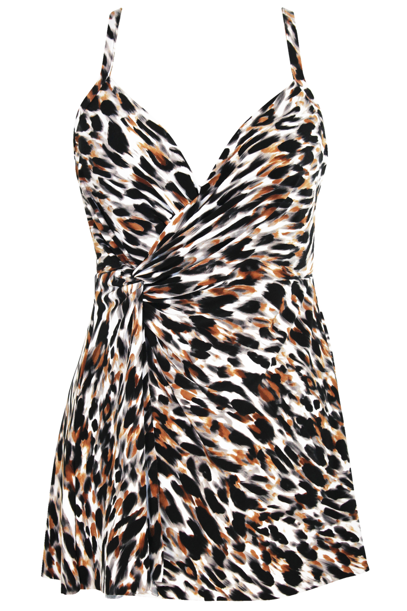 MiracleSuit Fur Realz One Piece BRM BROWN MULTI buy for the best price