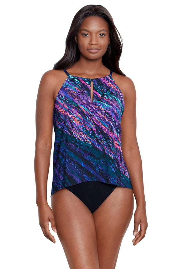 MiracleSuit Mood Ring Peephole Tankini Top