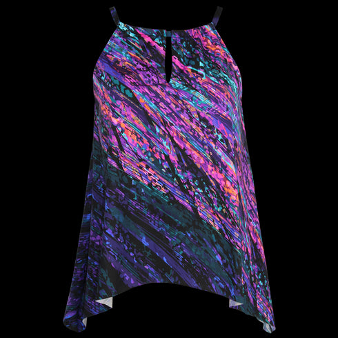 MiracleSuit Mood Ring Peephole Tankini Top