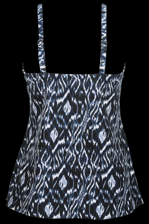 MiracleSuit Palatium Love Knot Underwire Plus Size Tankini Top