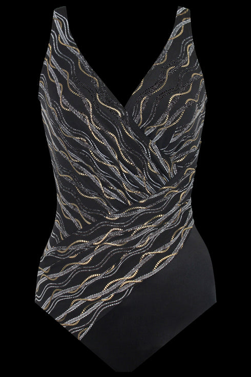 MiracleSuit Plus Size Linked In Oceanus One Piece Swimsuit