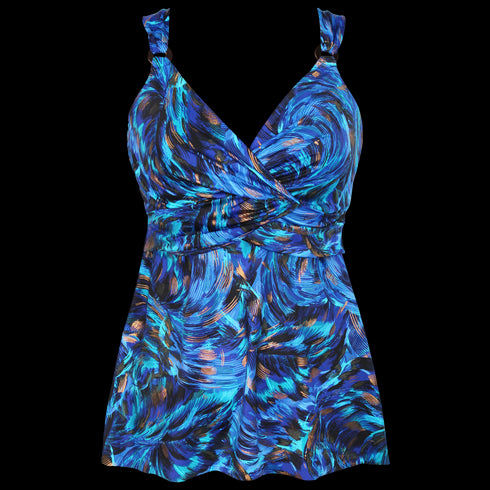 MiracleSuit Fangango Plunge Tankini Top