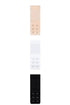 BeConfident 2 Hook Wide, 1 ½” Multi-Colour - 3 pc