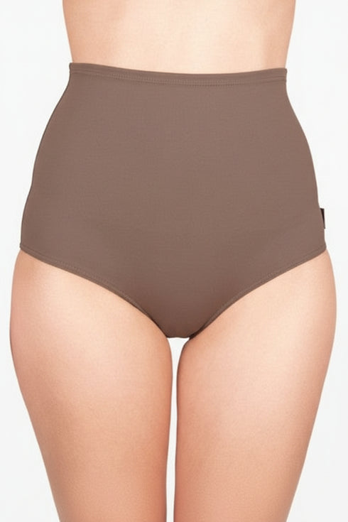 Shan Techno Full coverage high waist bikini bottom