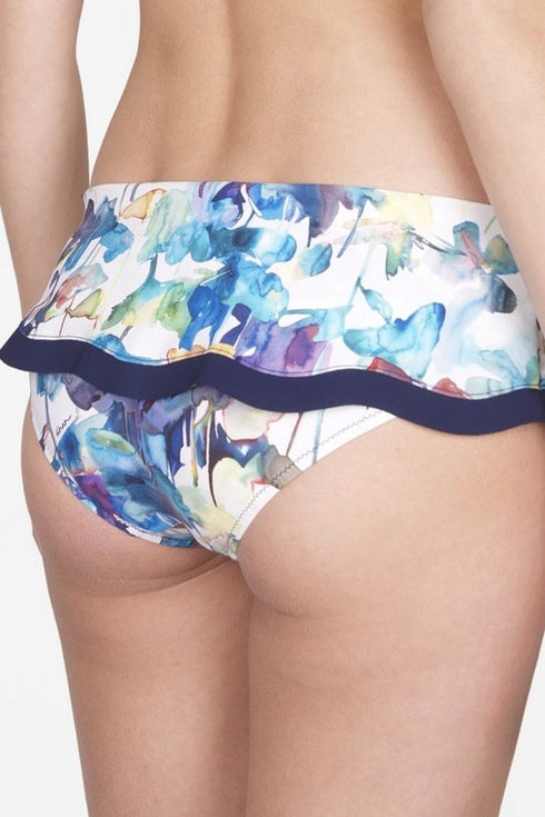 Shan Lily Rose Skirted bikini bottom