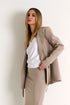 Shan Sofia Structured 3D jersey blazer