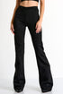 Shan Kate Vegan suede flared pants