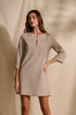 Shan Sofia Flared sleeve dress