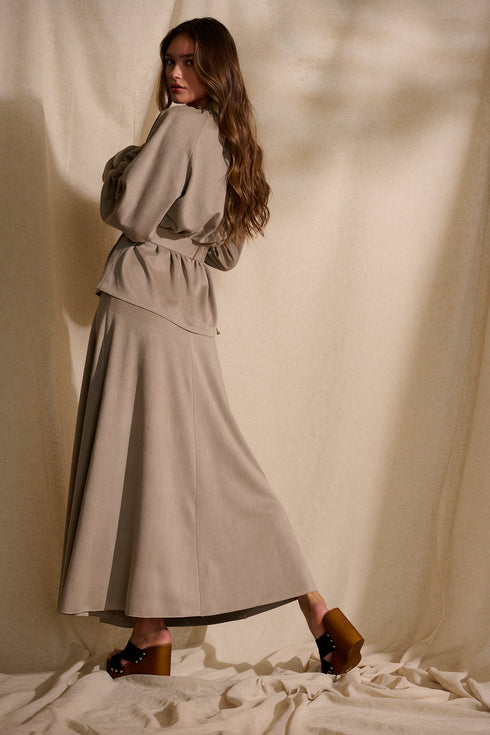 Shan Kate Vegan suede belt