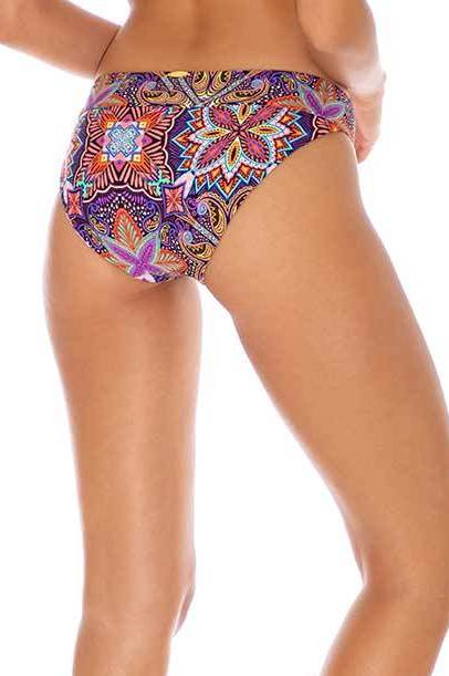Luli Fama Tiki Babe REVERSIBLE BANDED FULL BOTTOM