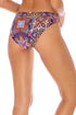 Luli Fama Tiki Babe REVERSIBLE BANDED FULL BOTTOM