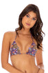 Luli Fama Tiki Babe REVERSIBLE TRIANGLE TOP