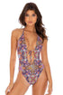 Luli Fama Tiki Babe TIE FRONT ONE PIECE