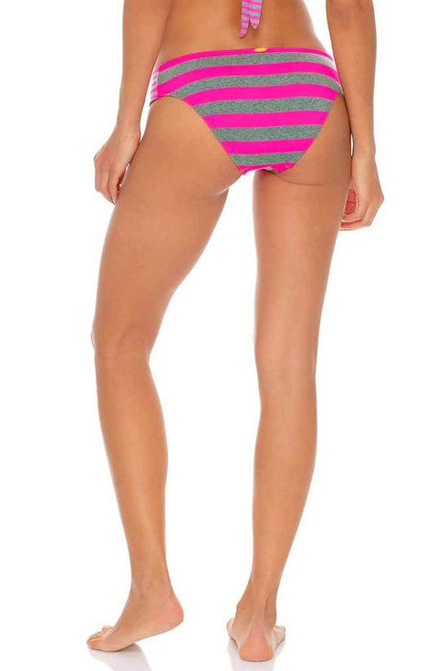 Luli Fama Time To Fiesta NEON PINK TAB SIDE FULL BOTTOM