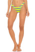 Luli Fama Time To Fiesta NEON YELLOW HIGH LEG BRAZILIAN BOTTOM