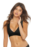 PQ Swim Twilght Banded Lace Up Halter