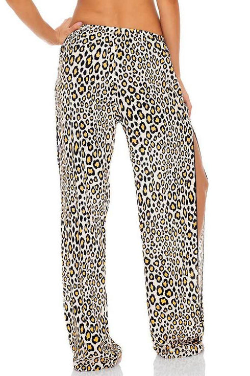 Luli Fama Wild Side SPLIT SIDE WIDE LEG PANT