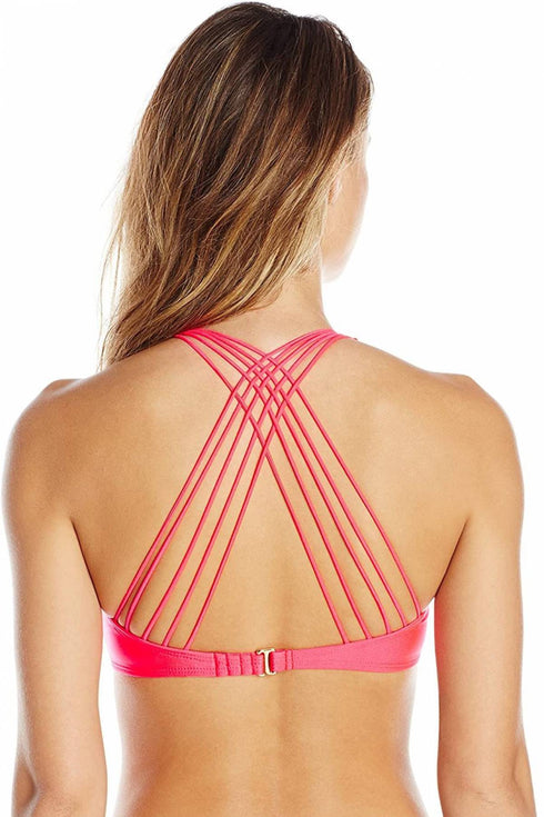 Luli Fama Verano De Rumba Multi Cross Strap Bra Top