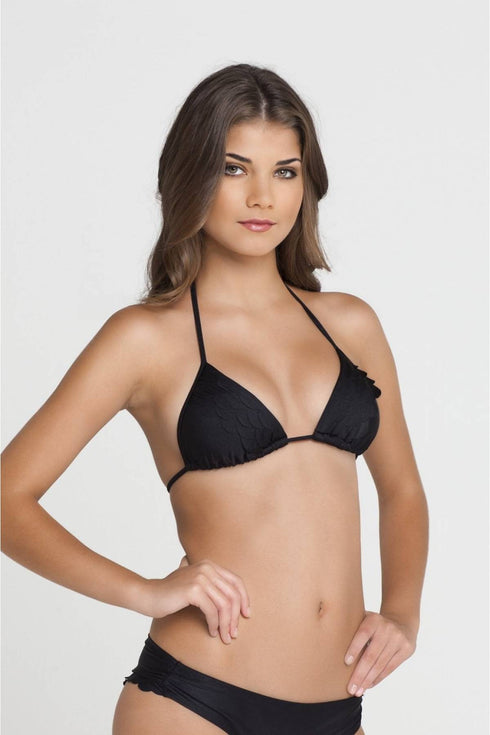 Luli Fama Si, Soy Sirena Scalloped Triangle Top