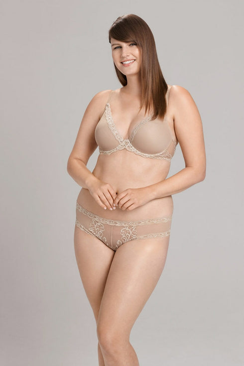 Natori Feathers Contour Plunge