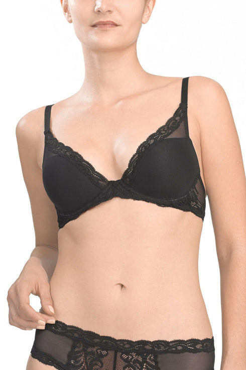 Natori Feathers Contour Plunge