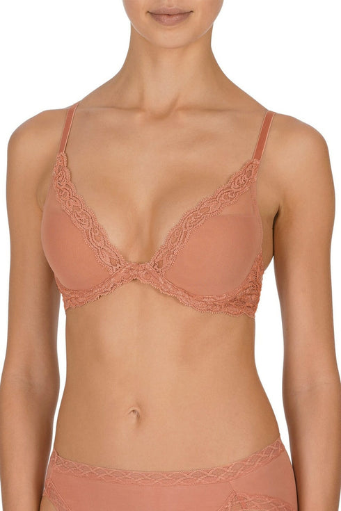 Natori Feathers Contour Plunge