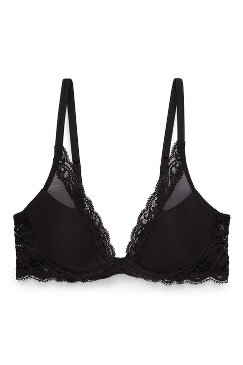 Natori Feathers Contour Plunge