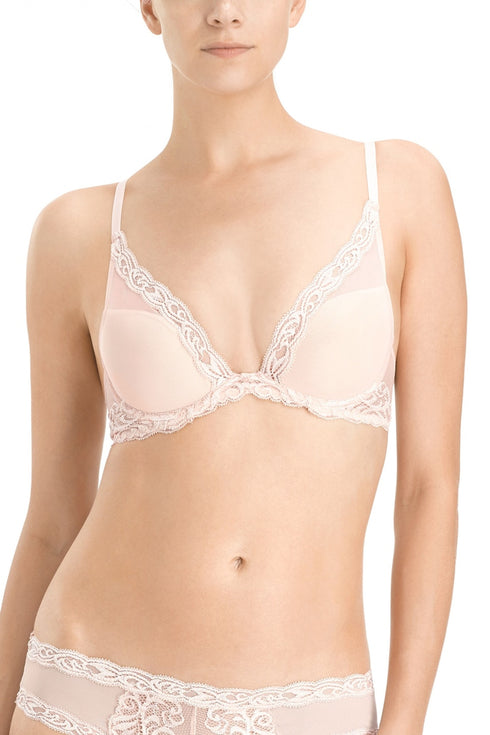 Natori Feathers Contour Plunge