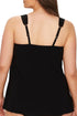 MiracleSuit Razzle Dazzle Plus Size Underwire Tankini Top