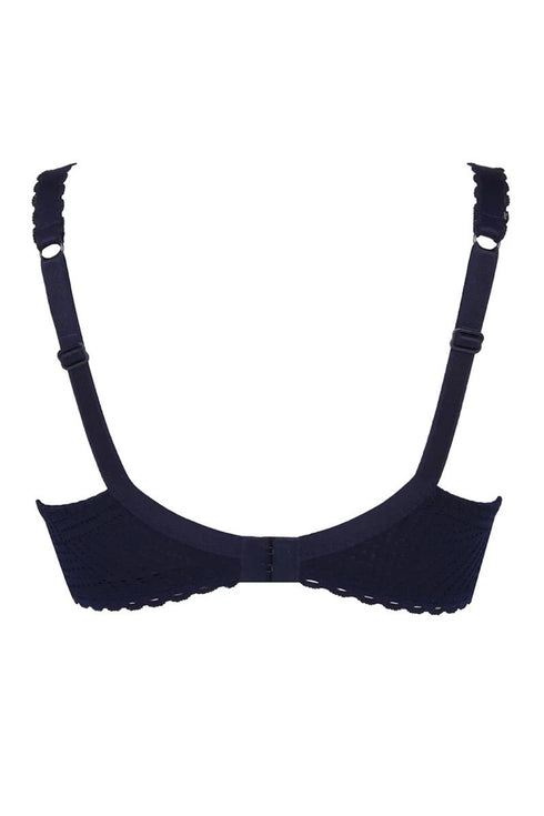 Antigel C37 Tressage Graphic Underwired half cup bra