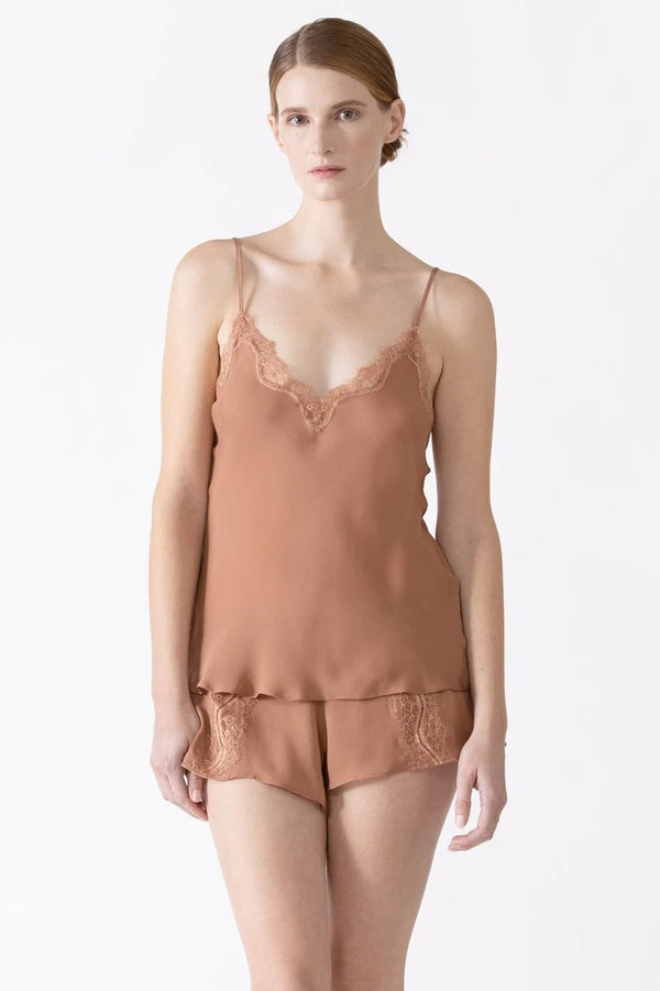 Nk Imode Dhalia Bliss Lace Silk Camisole