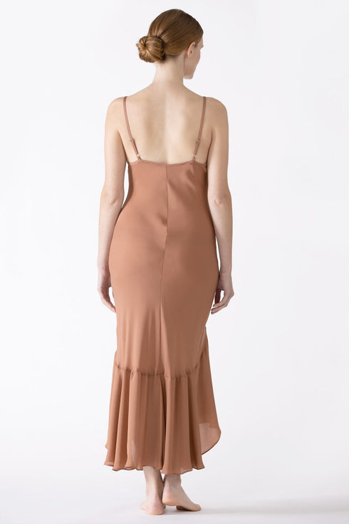 Nk Imode Dhalia Flutter Silk Midi Dress