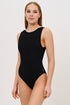 Shan Dahlia High-neck one-piece