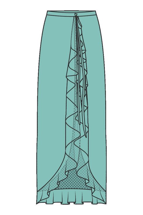 Shan Mia Ready-to-wear - Mesh Skirt