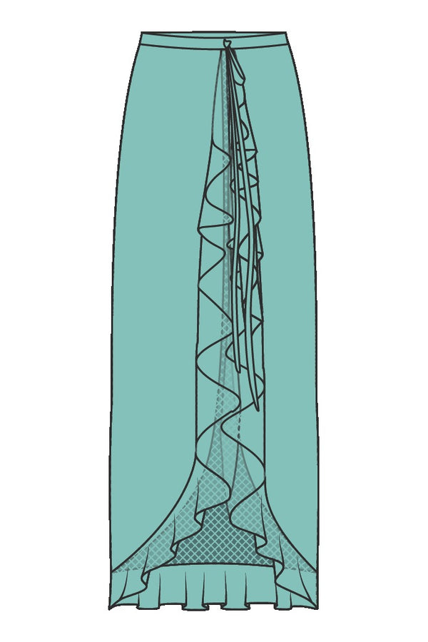 Shan Mia Ready-to-wear - Mesh Skirt