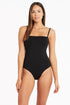 Sea Level Essentials Bandeau One Piece