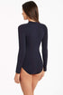 Sea Level Essentials Long Sleeved One Piece