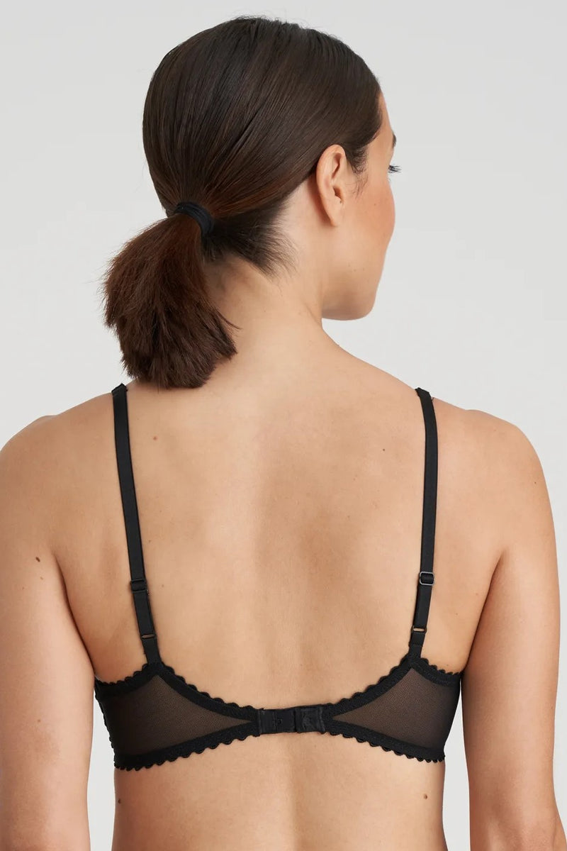 Marie Jo Jane Half Padded Balcony Bra BLACK buy for the best price CAD$  177.00 - Canada and U.S. delivery – Bralissimo