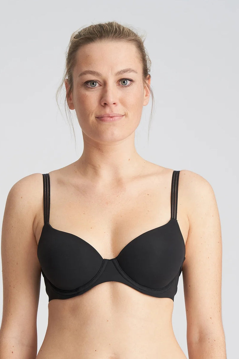 Marie Jo Louie Spacer Full Cup Bra BLACK buy for the best price CAD$ 150.00  - Canada and U.S. delivery – Bralissimo