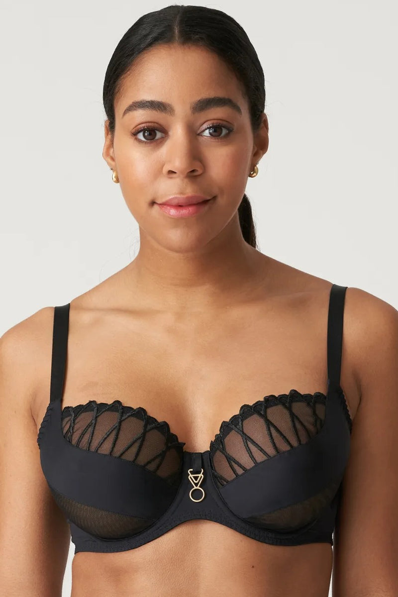 PrimaDonna Arthill Balcony Bra Tulip Seam BLACK buy for the best price CAD$  195.00 - Canada and U.S. delivery – Bralissimo