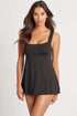 Sea Level Essentials Square Neck Swim Dress