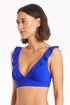 Sea Level Essentials Frill Bra Top
