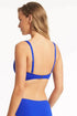 Sea Level Essentials Cross Front Bra Top